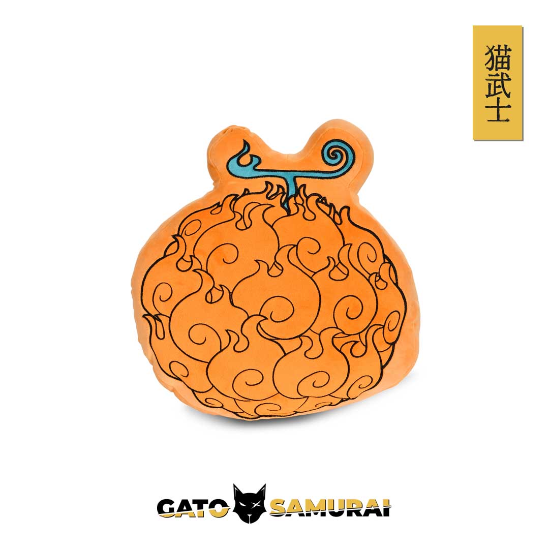 Cojín Decorativo One Piece Fruta del Diablo Mera Mera