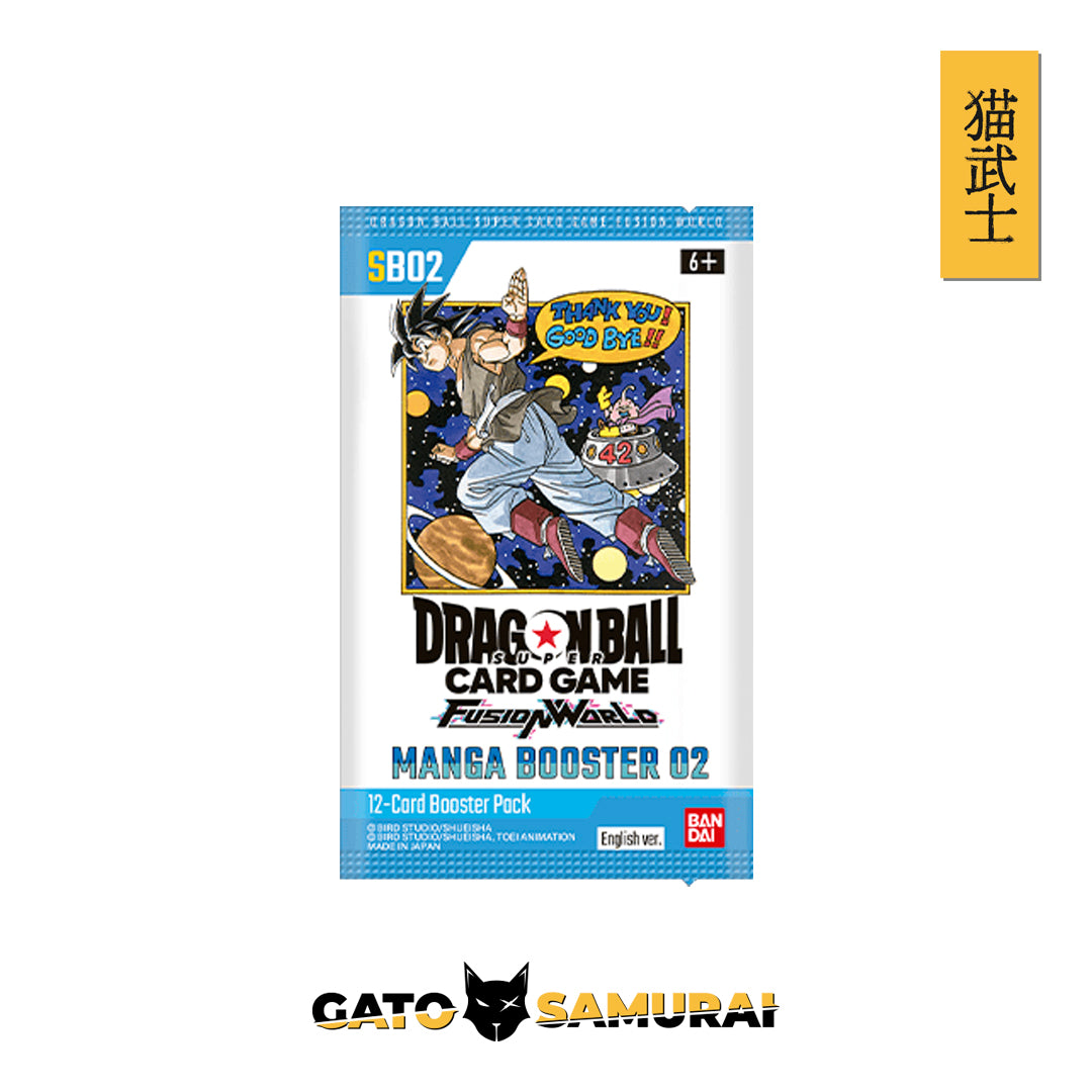 Display Dragon Ball Supper Fusion World Manga Booster 1 sobre