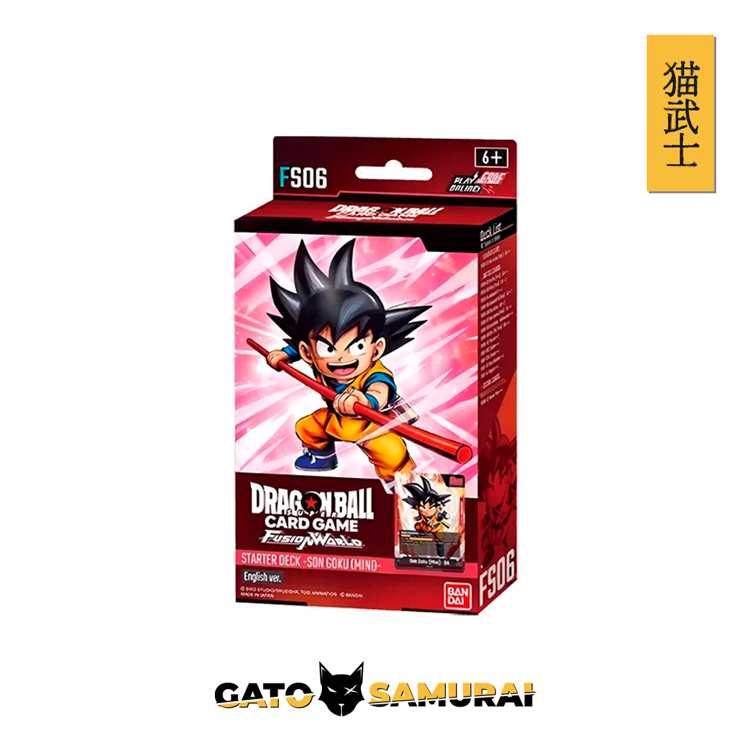 Dragon Ball TCG Fusion World Fs06 Goku Mini Starter Deck