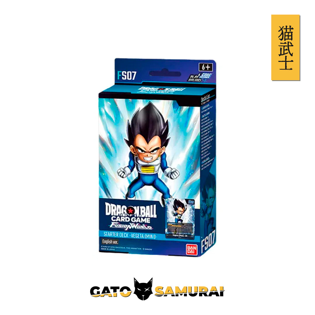 Dragon Ball TCG Fusion World Fs07 Vegeta Mini Starter Deck