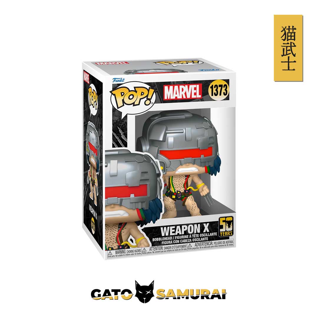 Marvel X-Men Wolverine Weapon X 50 Años Funko Pop! #1373