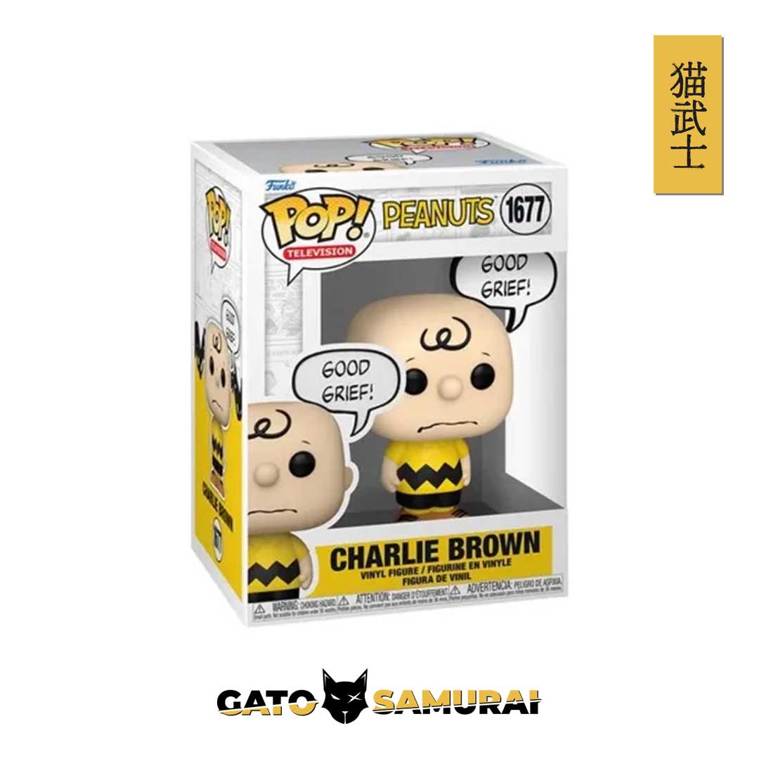 Peanuts Charlie Brown Good Grief Funko Pop #1677