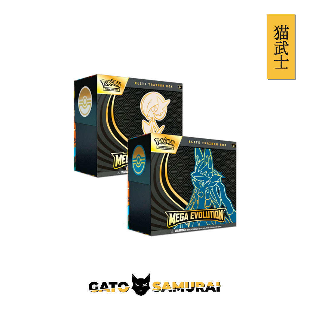 Pokémon TCG Caja Entrenador Elite Mega Evolución 01