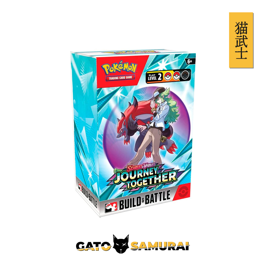 Pokemon TCG Scarlet & Violet Journey Together Construye Y Pelea Caja