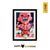 Poster enmarcado 42X32 Majin Buu