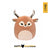 Squishmallows Kieli Antílope Peluche