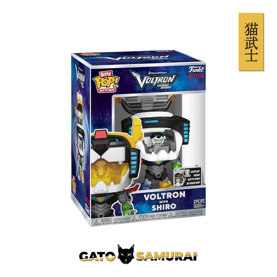 Voltron with Shiro Funko Bitty Pop! Bitty Bot Vinyl